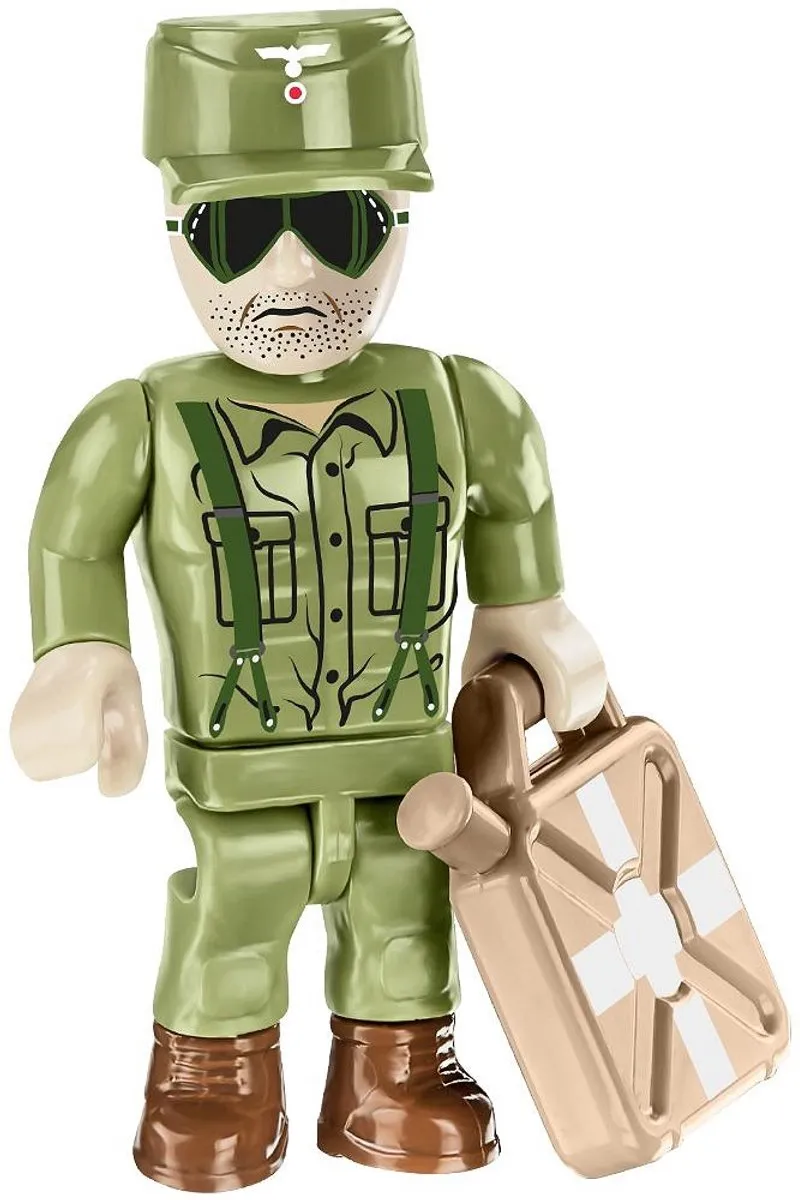 Cobi Sd.Kfz.10 Demag D7 Bouwblokken 1:35 - 283 Onderdelen - afbeelding 6 van 6