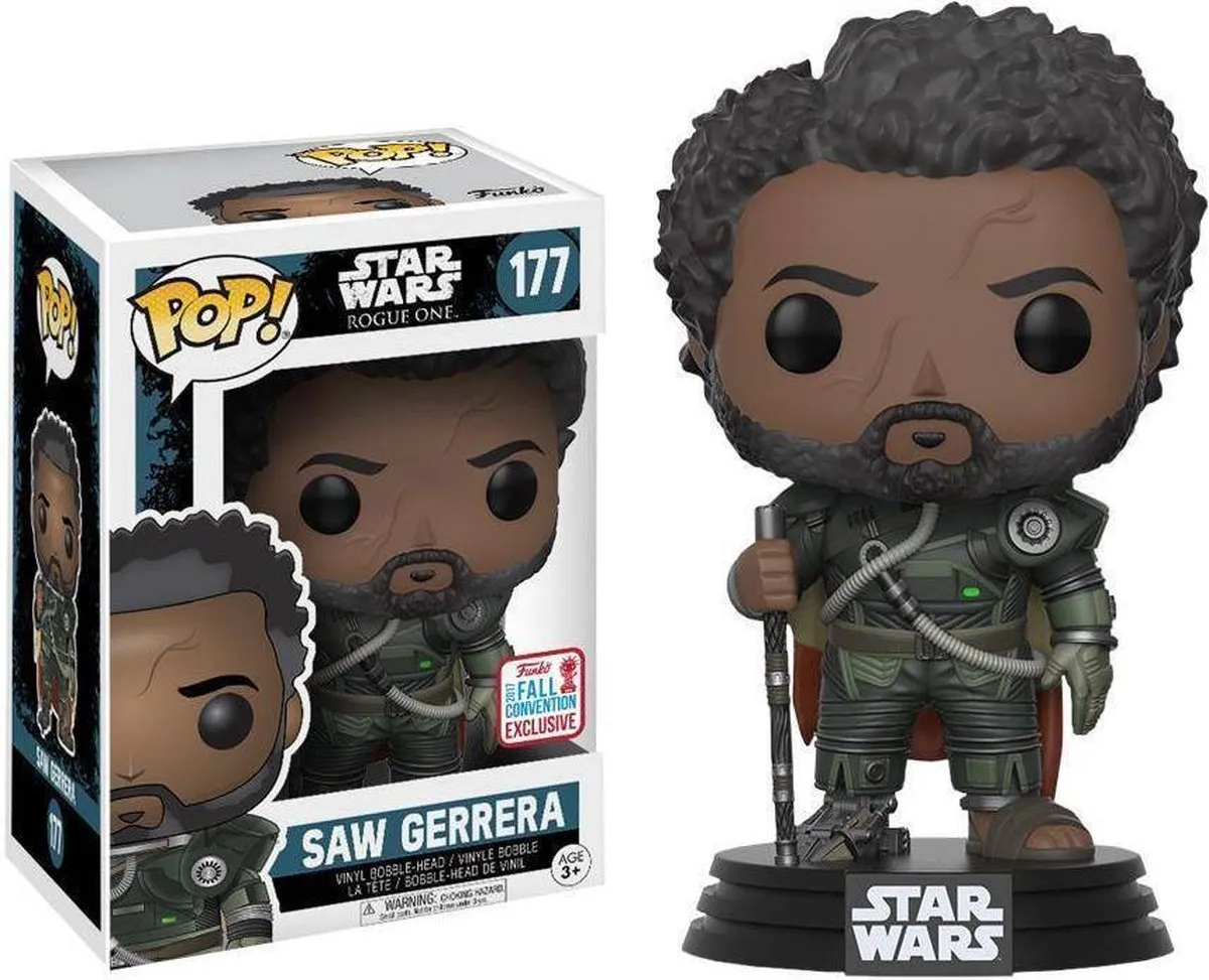 Funko POP! Saw Gerrera NYCC 2017 #177 Rogue One