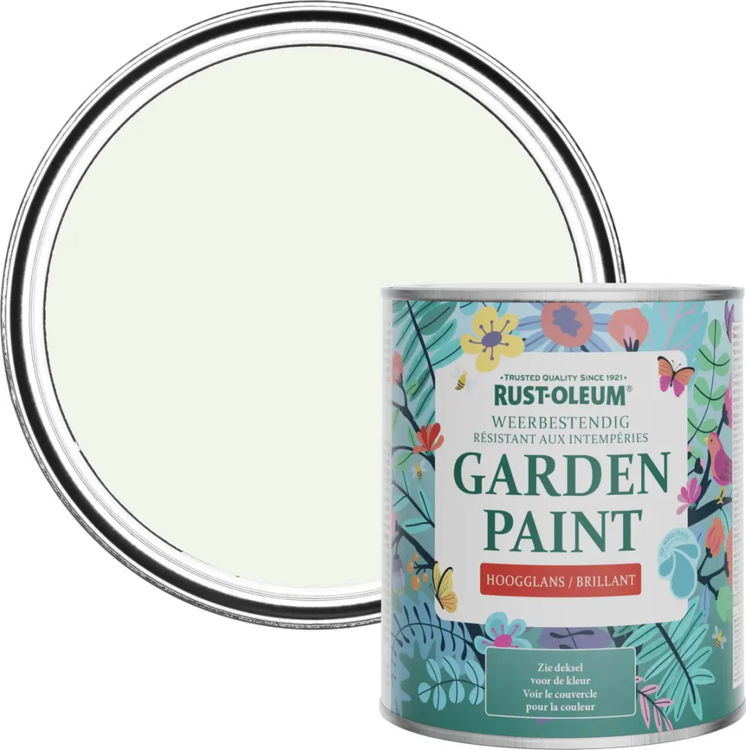 Rust-Oleum Tuinverf Hoogglans Gestoomde Melk 750ml