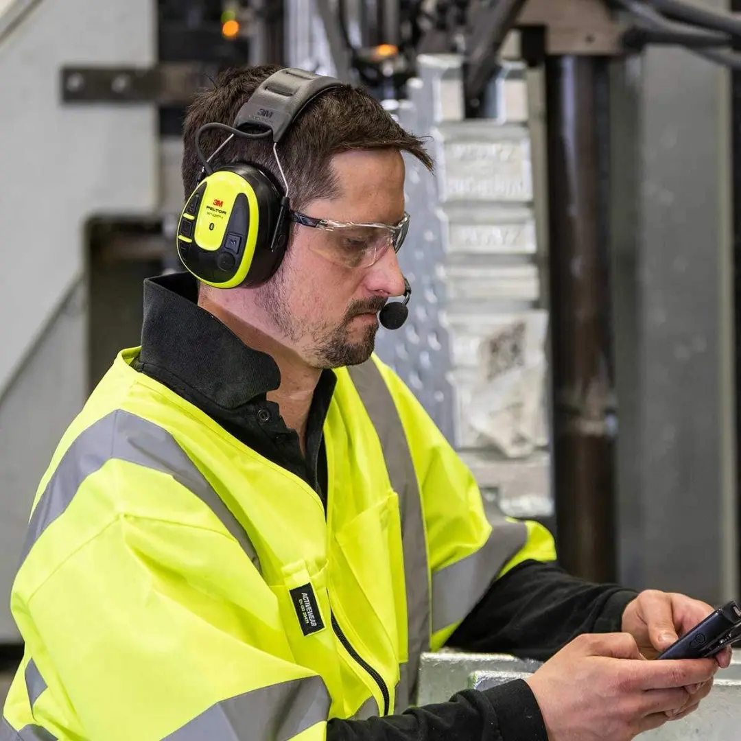3M - Peltor - WS - Alert X - Bluetooth - Geel