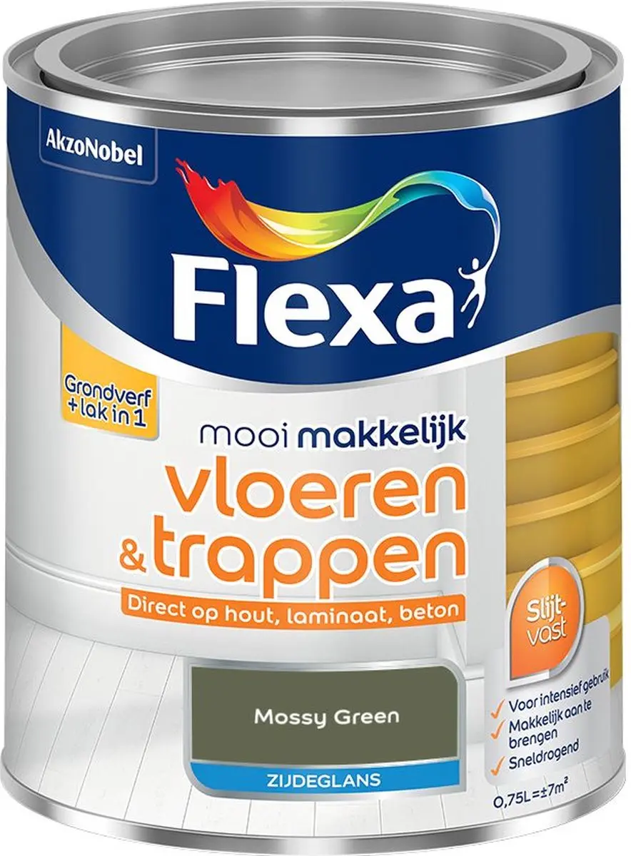 Flexa Mengverf Mossy Green 750ml