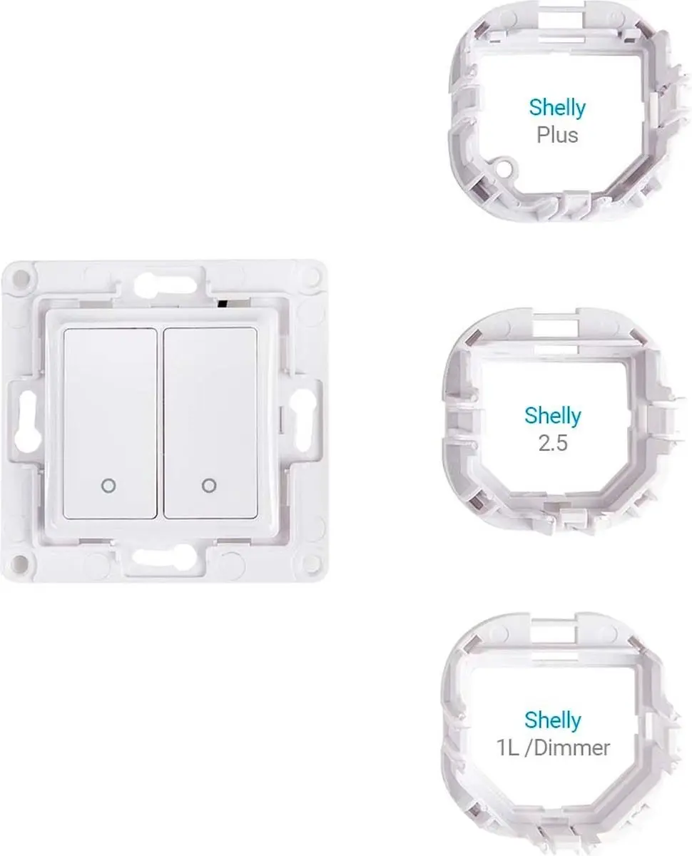 Shelly Wall Switch 2 WS2 Wit