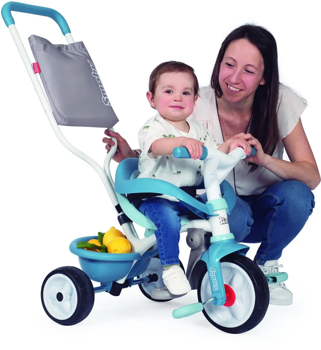 Smoby Be Move Comfort Driewieler - Pastel Blauw