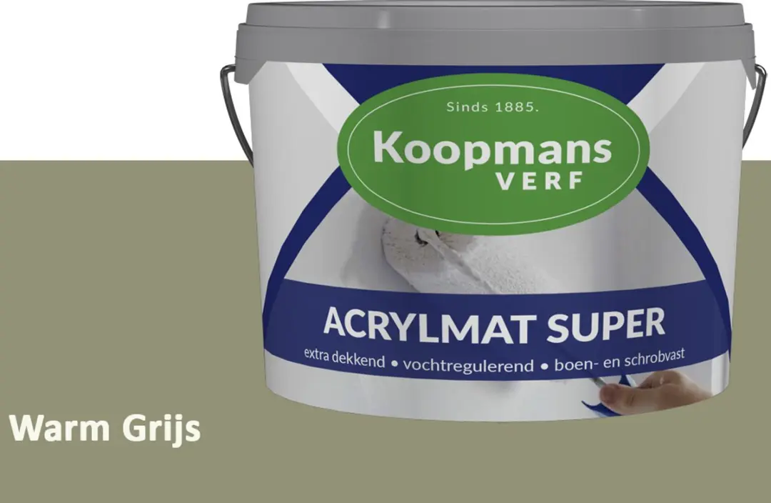 Koopmans Acrylmat Super Matte Muurverf 10L