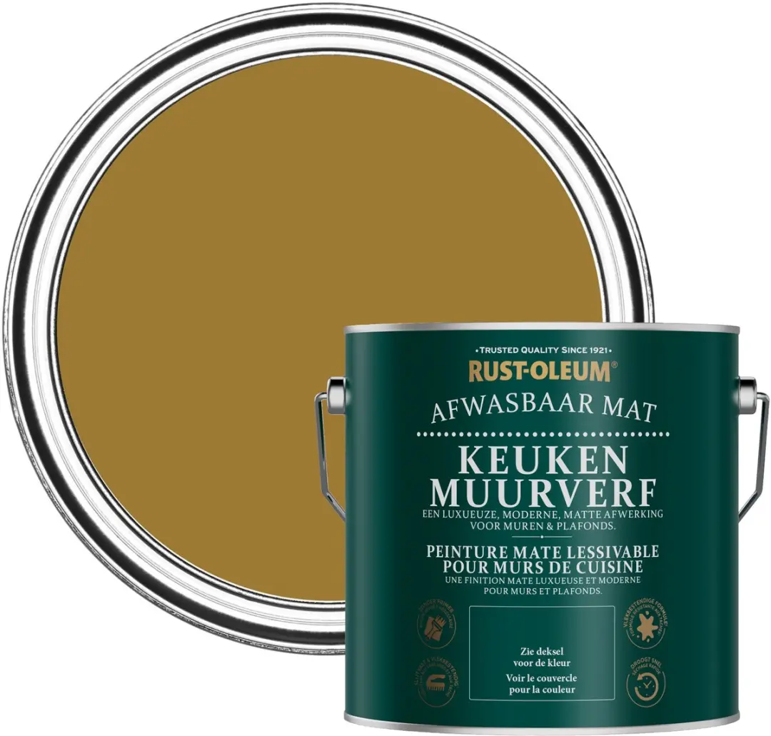 Rust-Oleum Keuken Muur- en Plafondverf Herfstgloed 2,5L