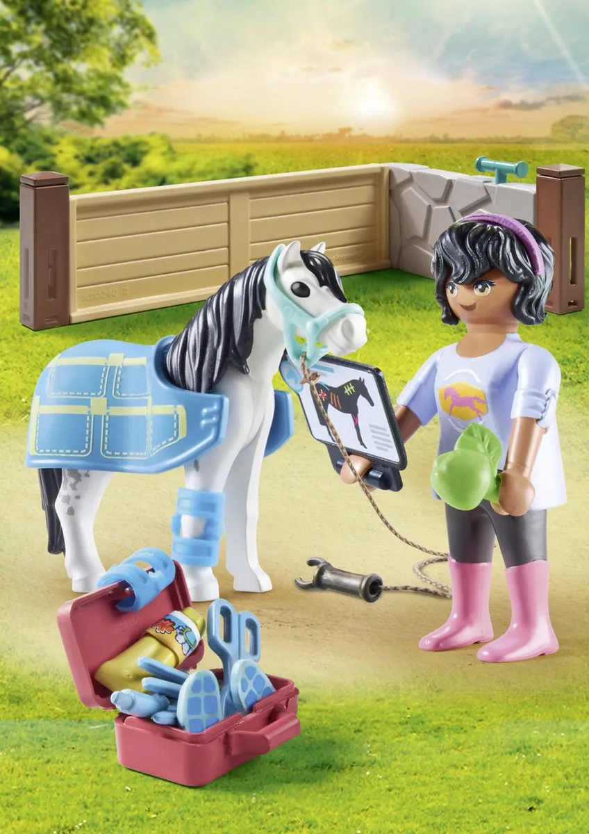 Playmobil Horses of Waterfall Paardentherapeut 71497
