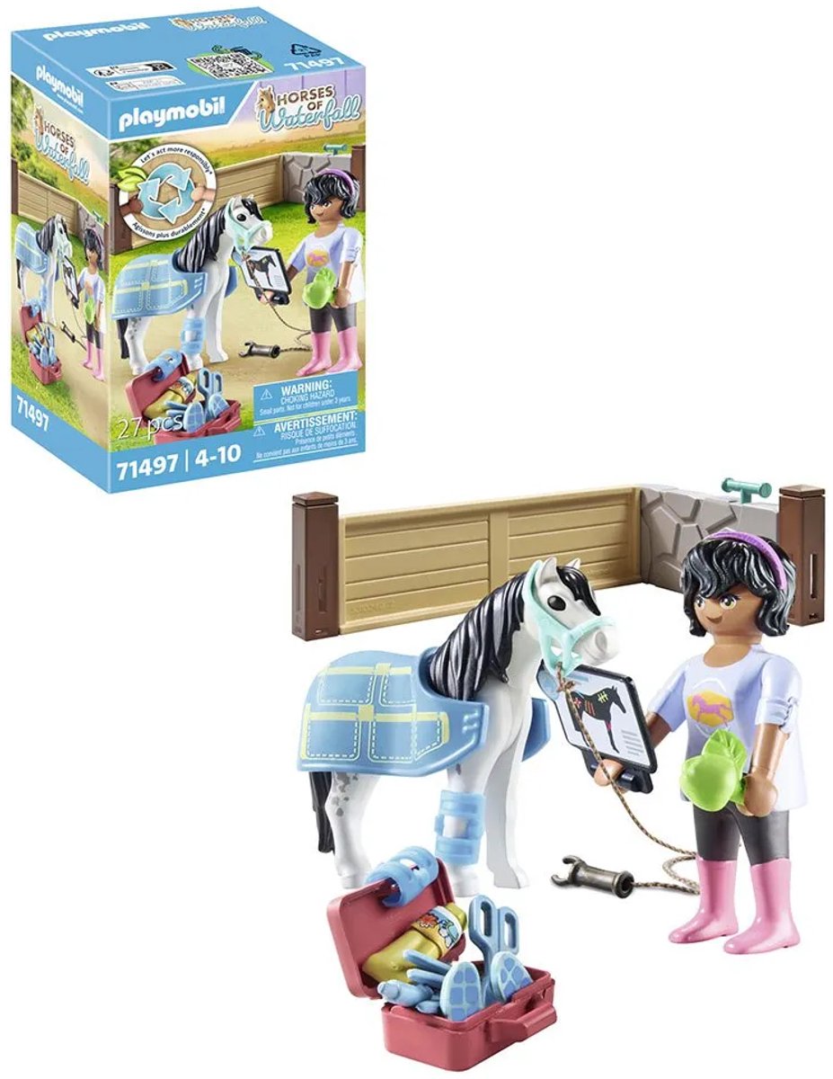 PLAYMOBIL Horses of Waterfall Paardentherapeut - 71497