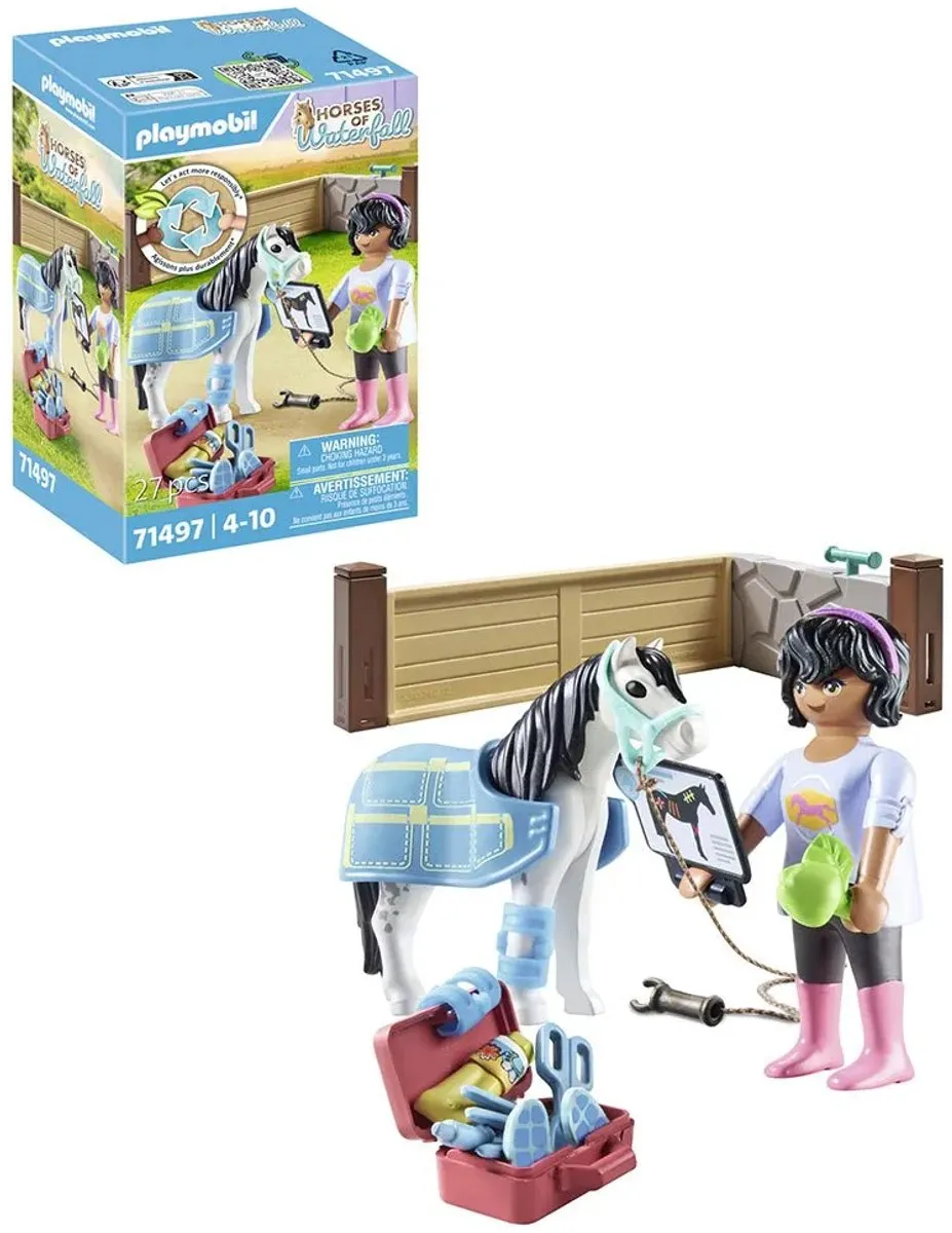 Playmobil Horses of Waterfall Paardentherapeut 71497