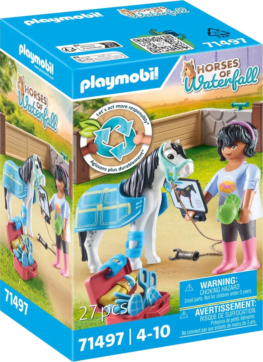 Playmobil Horses of Waterfall Paardentherapeut 71497