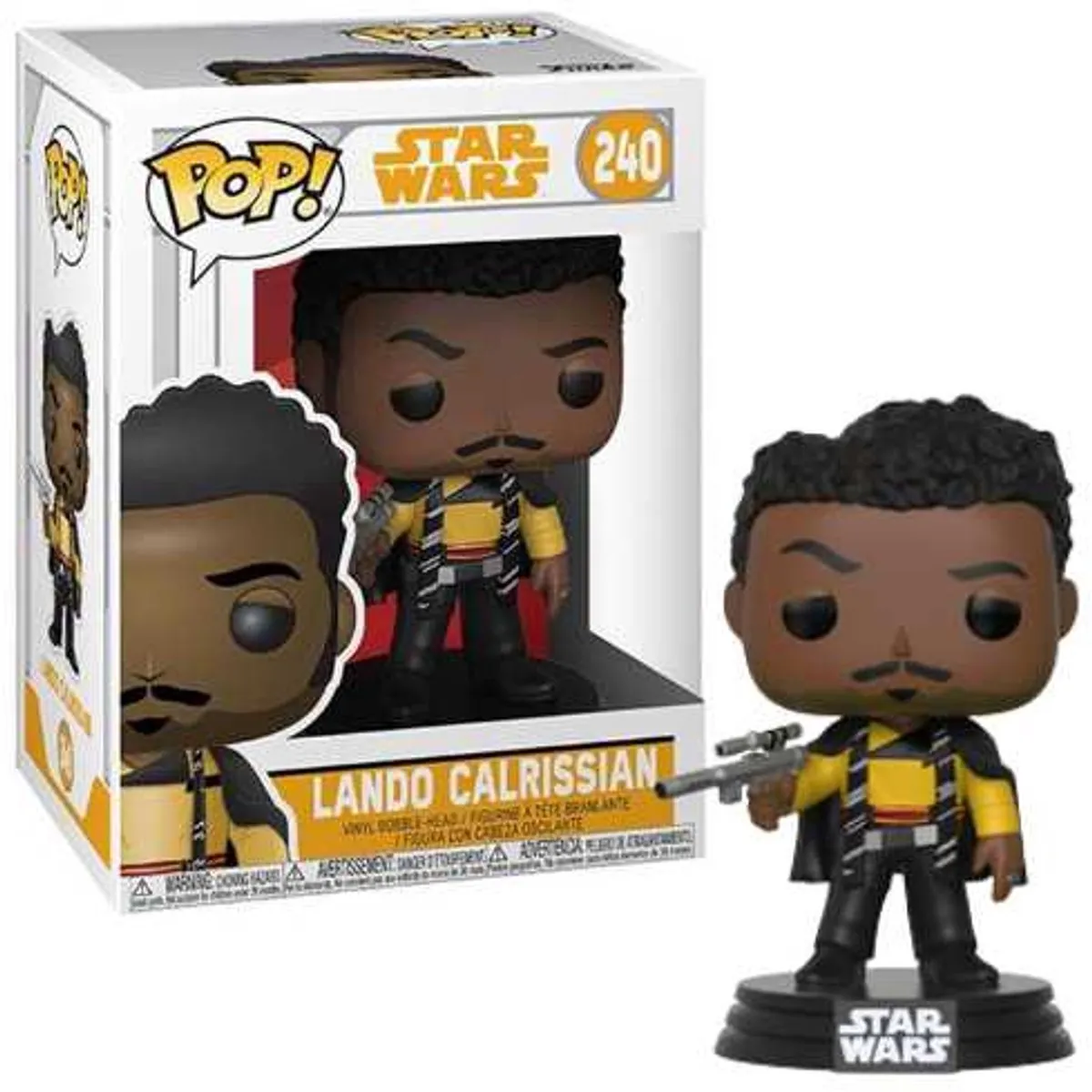 Funko Pop! Star Wars Lando Calrissian #240 FUN26982 - Verzamelfiguur - Multi - afbeelding 6 van 6