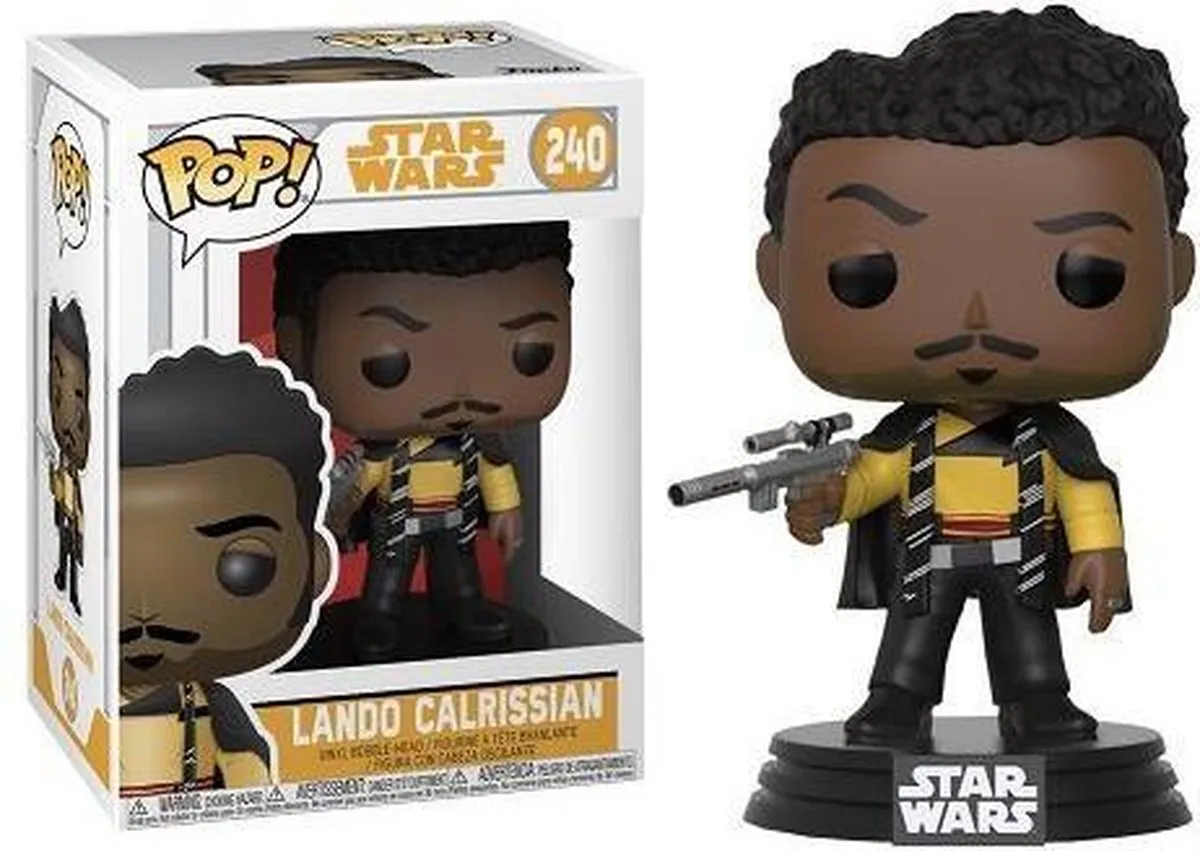 Funko Pop! Star Wars Lando Calrissian #240 FUN26982 - Verzamelfiguur - Multi