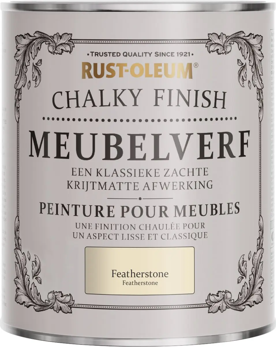 Rust-Oleum Crème Chalky Finish Meubelverf Featherstone 750ml