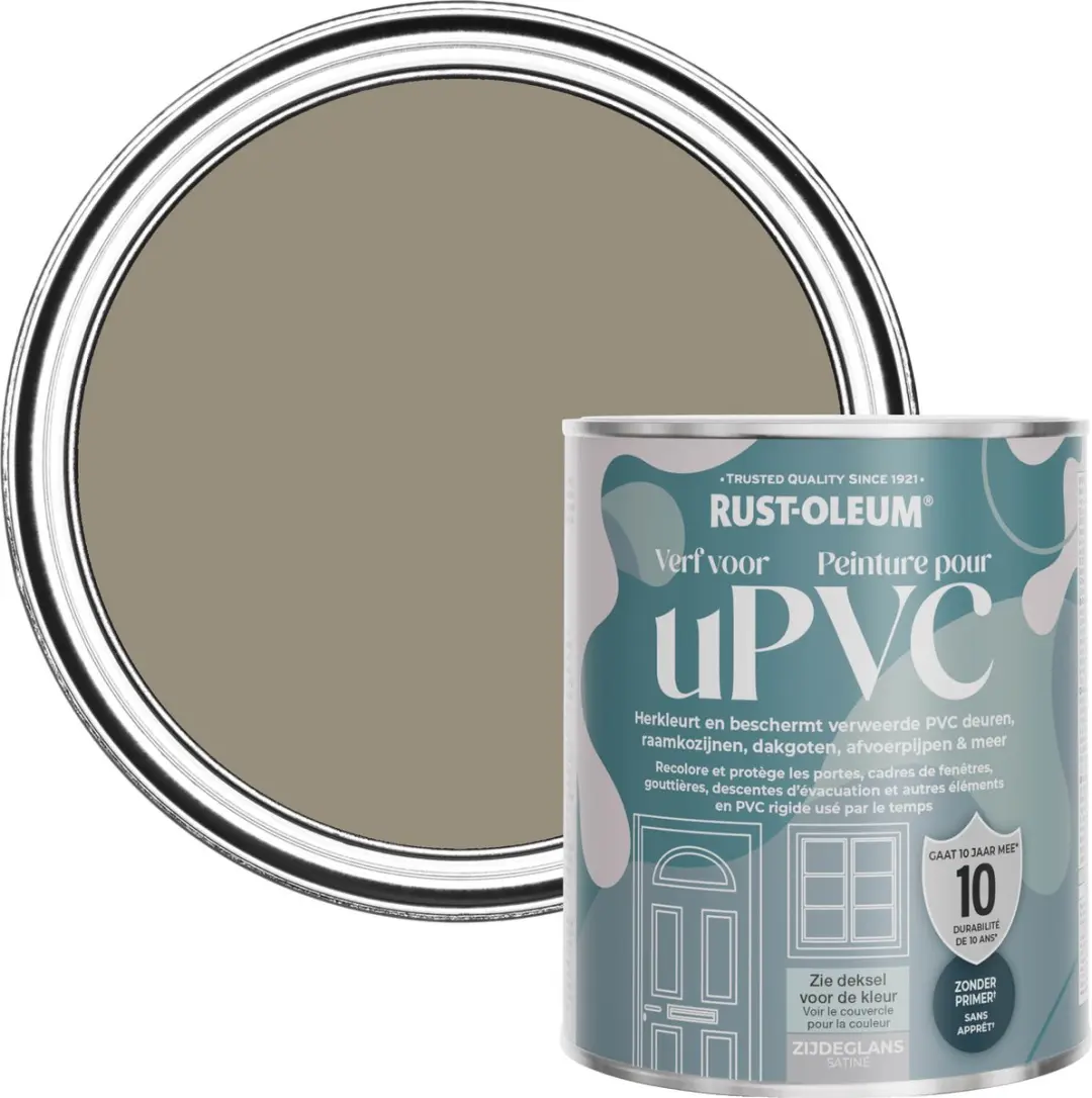 Rust-Oleum Bruin Zijdeglans Verf Cacao 750ml