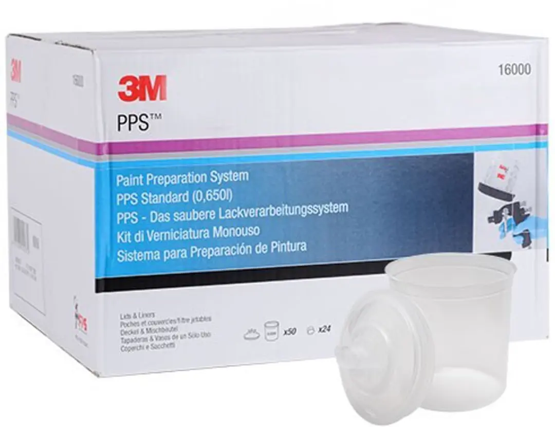 3M PPS 16026 Standaard Kit 650ml - 125μm - Meerkleurig