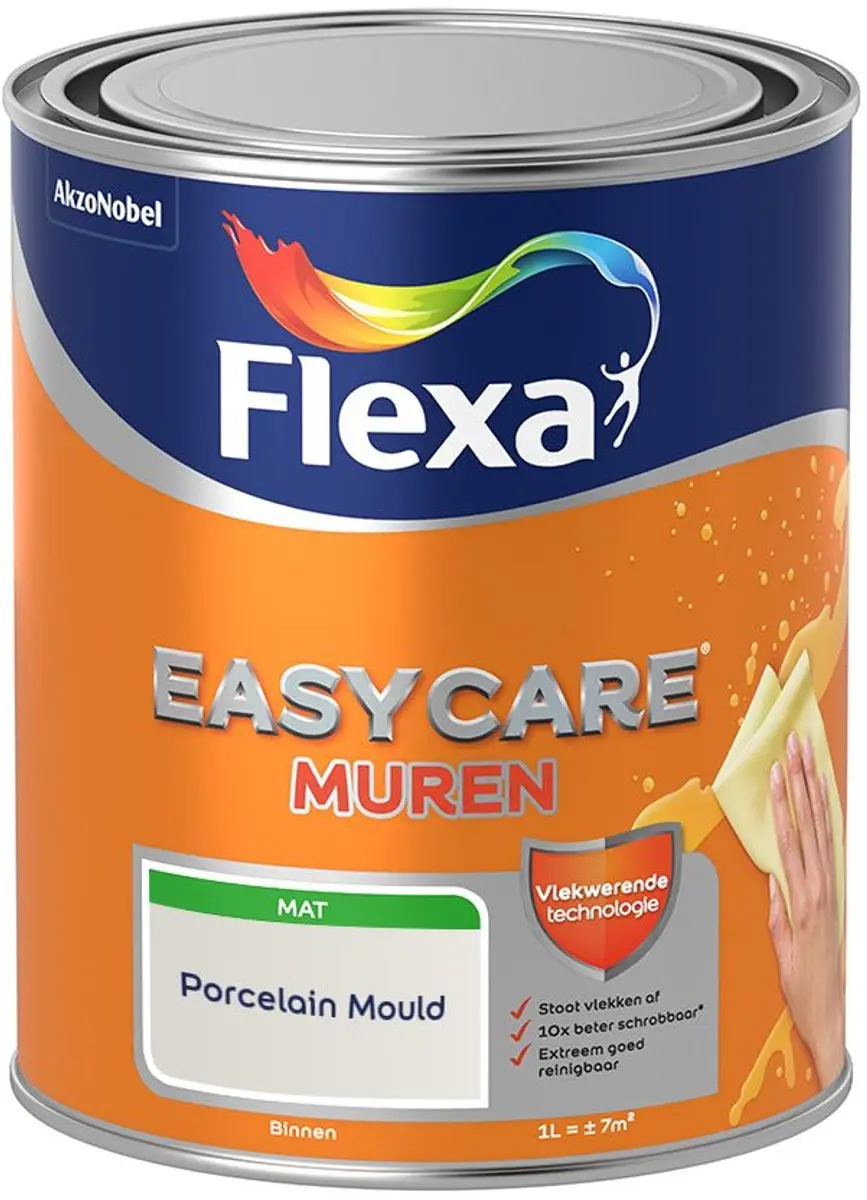 Flexa Easycare Muren Porcelain Mould Mengverf 1L