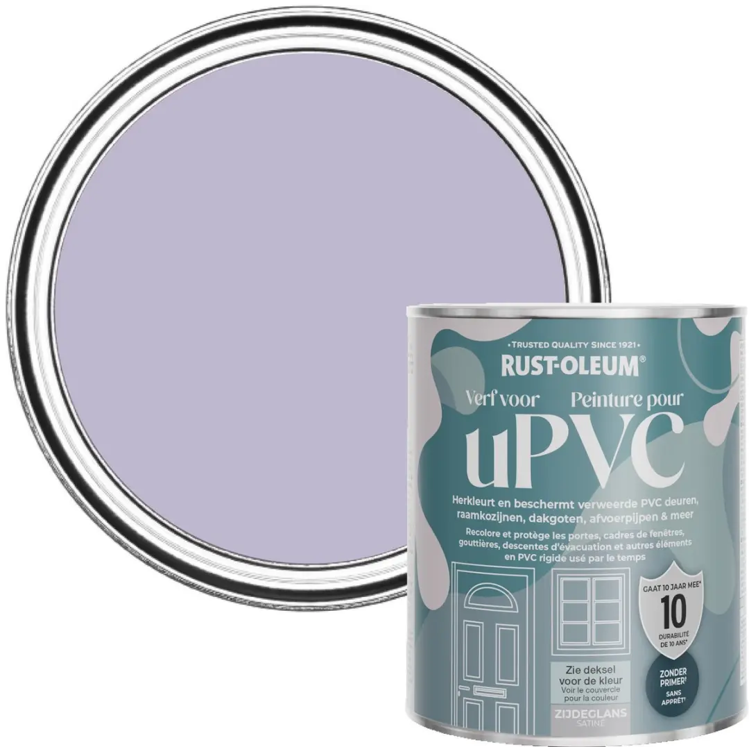 Rust-Oleum Verf PVC Zijdeglans Blauwe regen 750ml