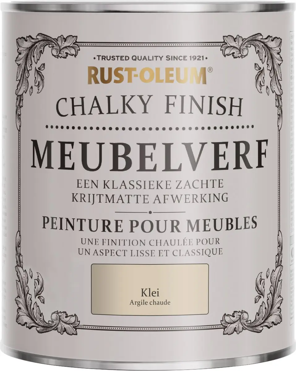 Rust-Oleum Lichtbruin Chalky Finish Meubelverf 750ml - Klei