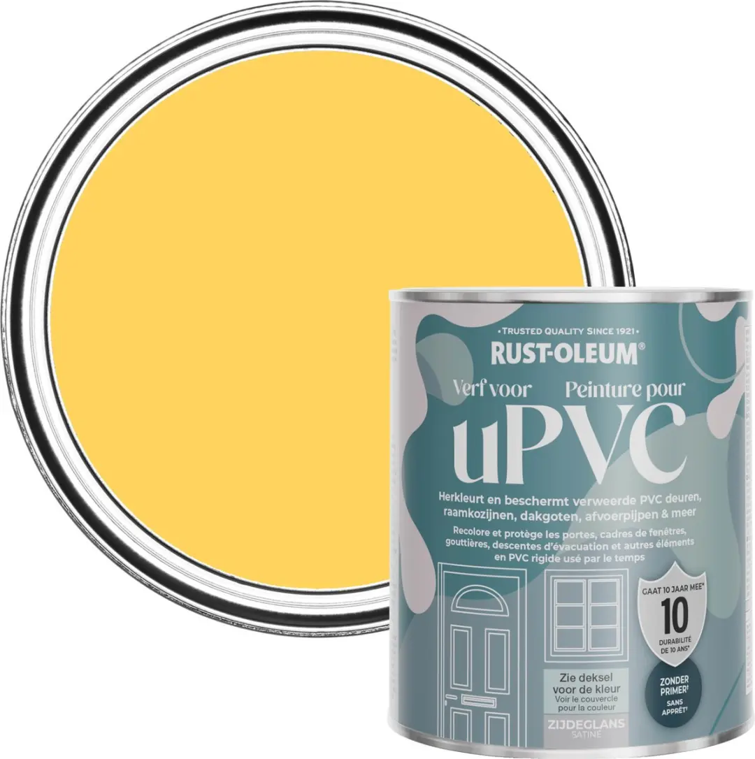 Rust-Oleum Geel Zijdeglans Verf 750ml