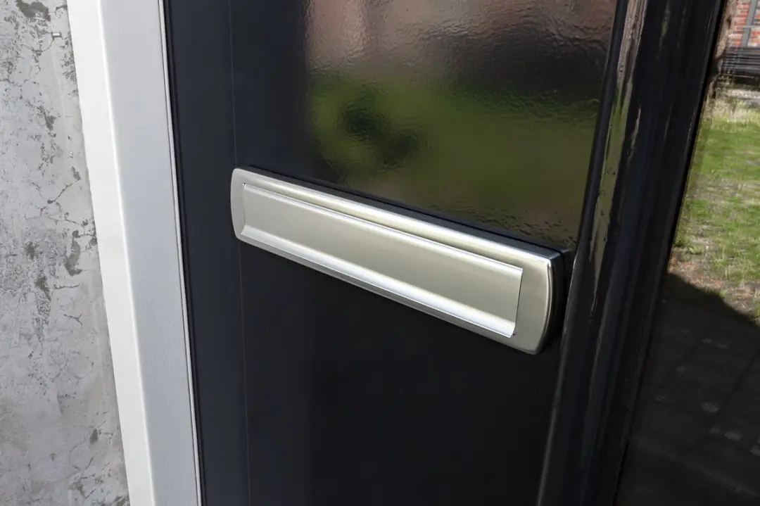 Axa Curve Plus Brievenbusbriefplaat Aluminium 340x74mm