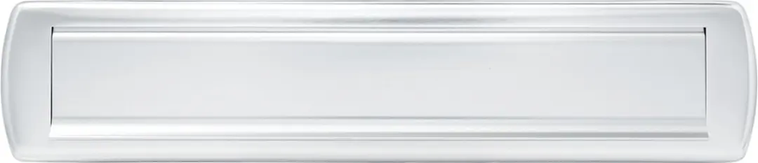 Axa Curve Plus Brievenbusbriefplaat Aluminium 340x74mm