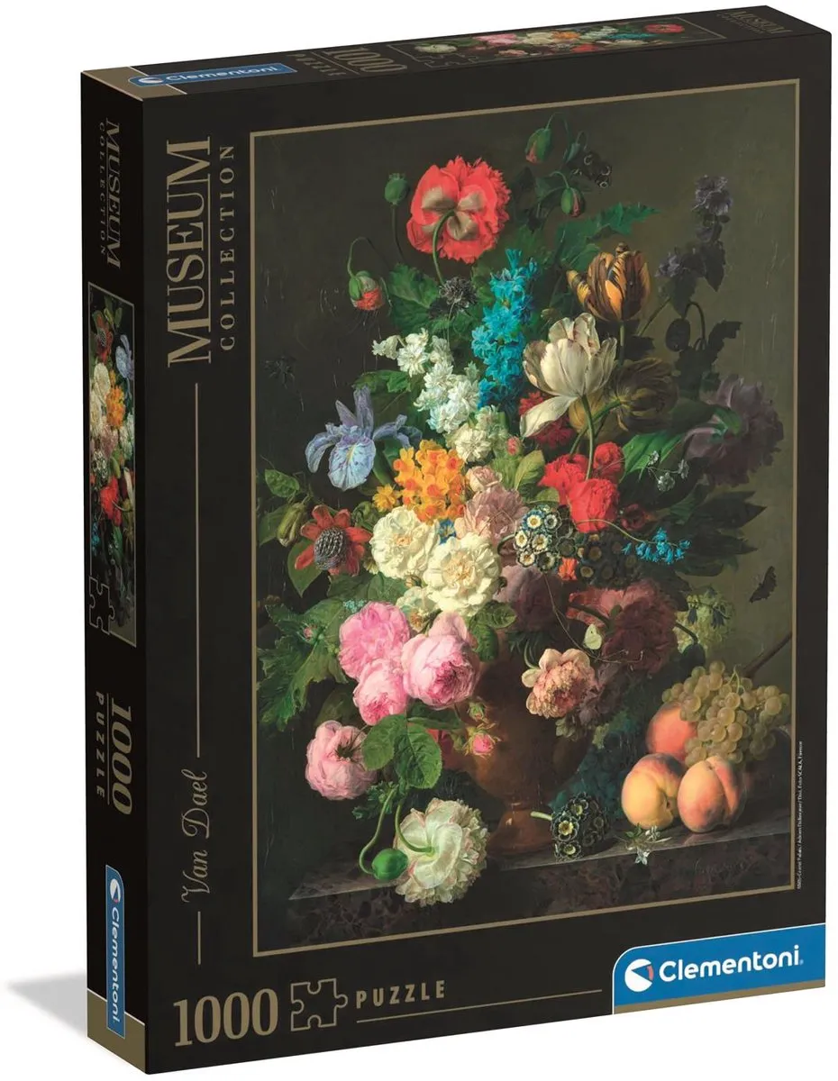 Clementoni Puzzel Van Dael Vase de Fleur 1000 Stuks