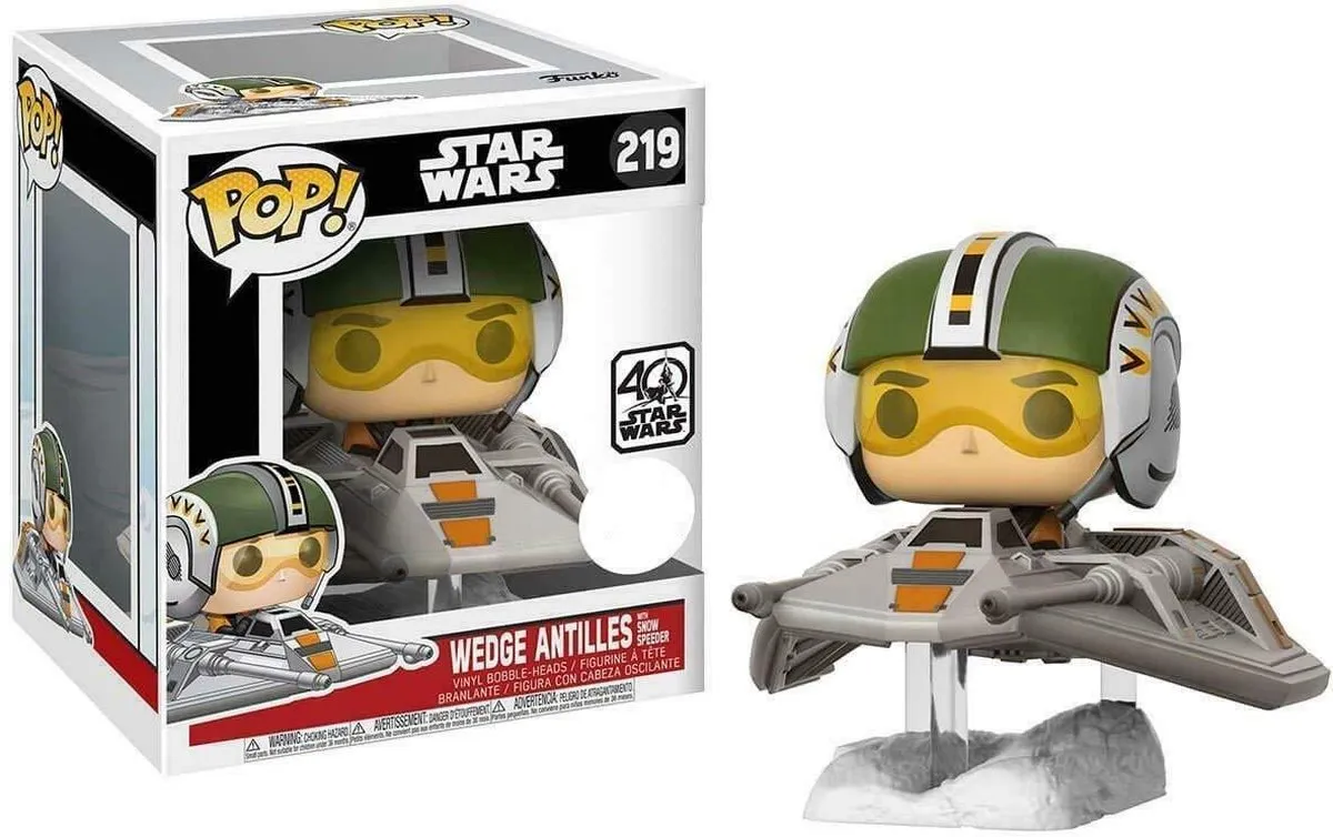 Funko Pop! Star Wars Wedge Antilles met Snow Speeder #219