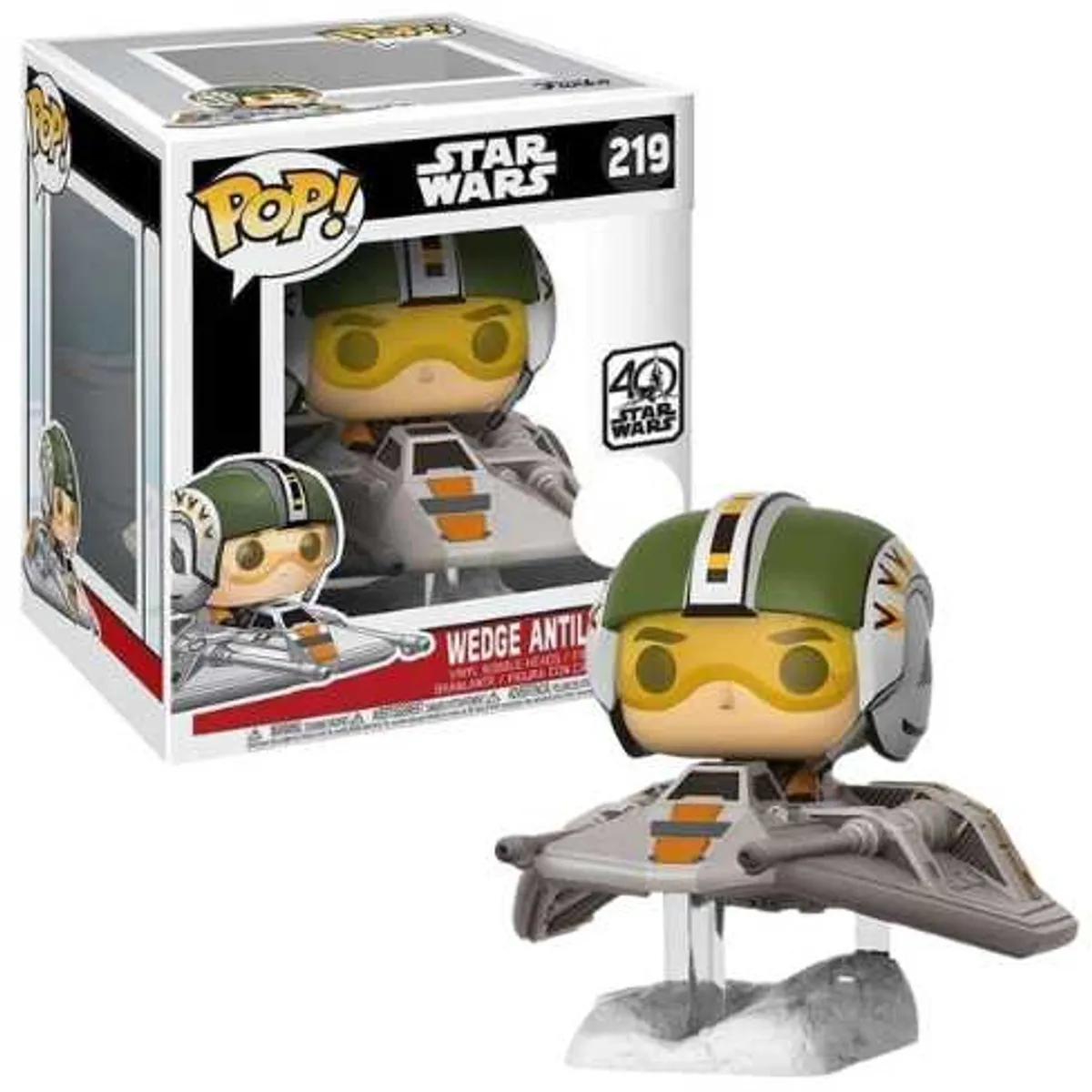 Funko Pop! Star Wars Wedge Antilles met Snow Speeder #219 - Multi