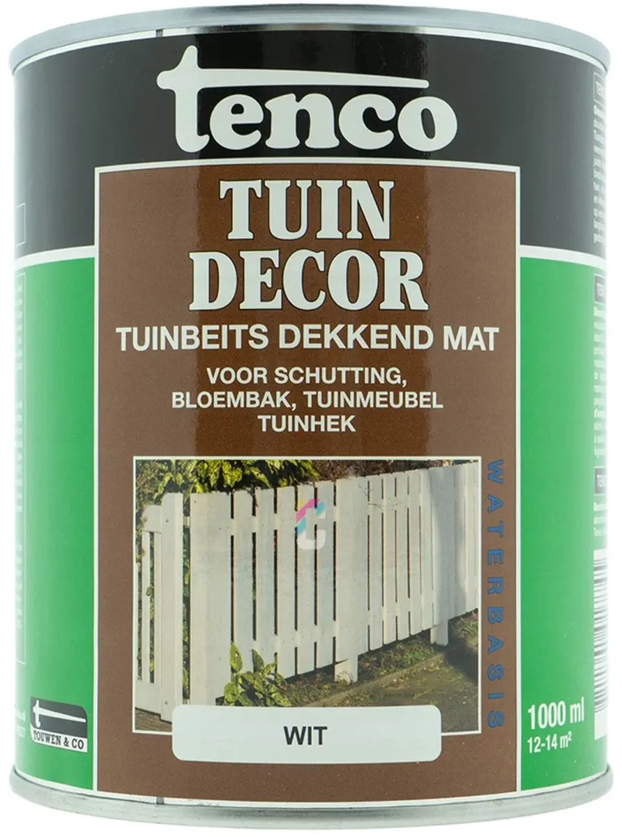 Tenco Tuindecor Wit Mat 1L