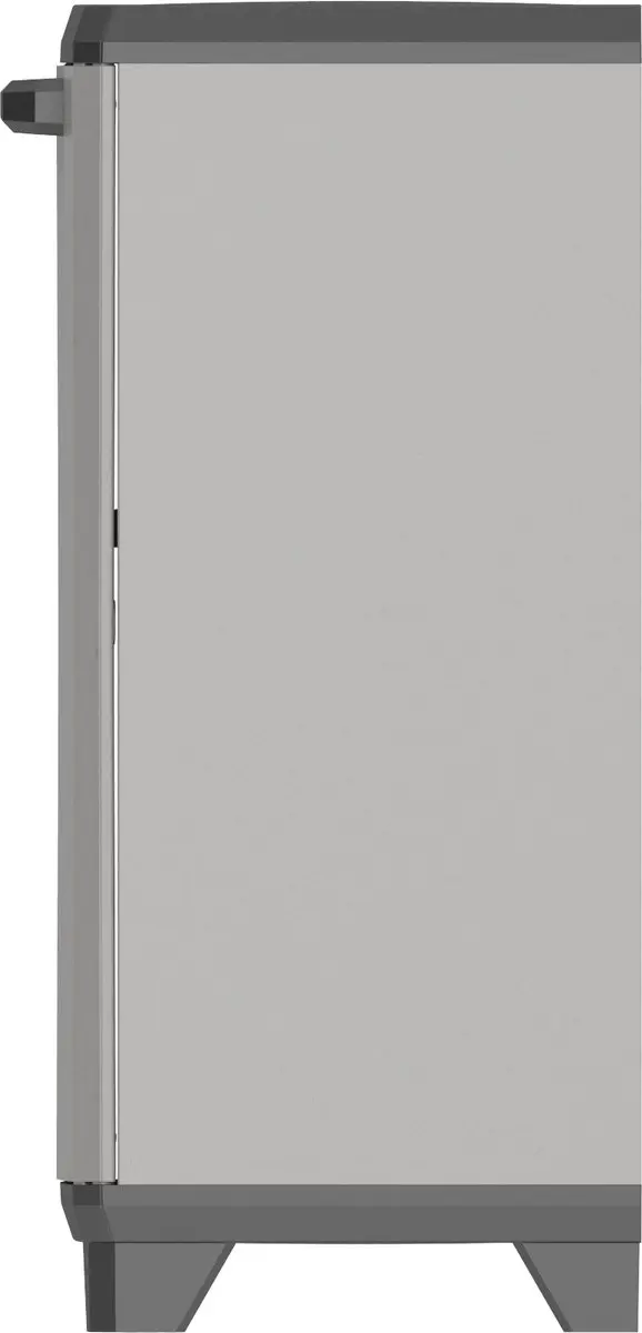 Keter Linear Opbergkast 1-plank 39x68x90cm - Zwart/Grijs