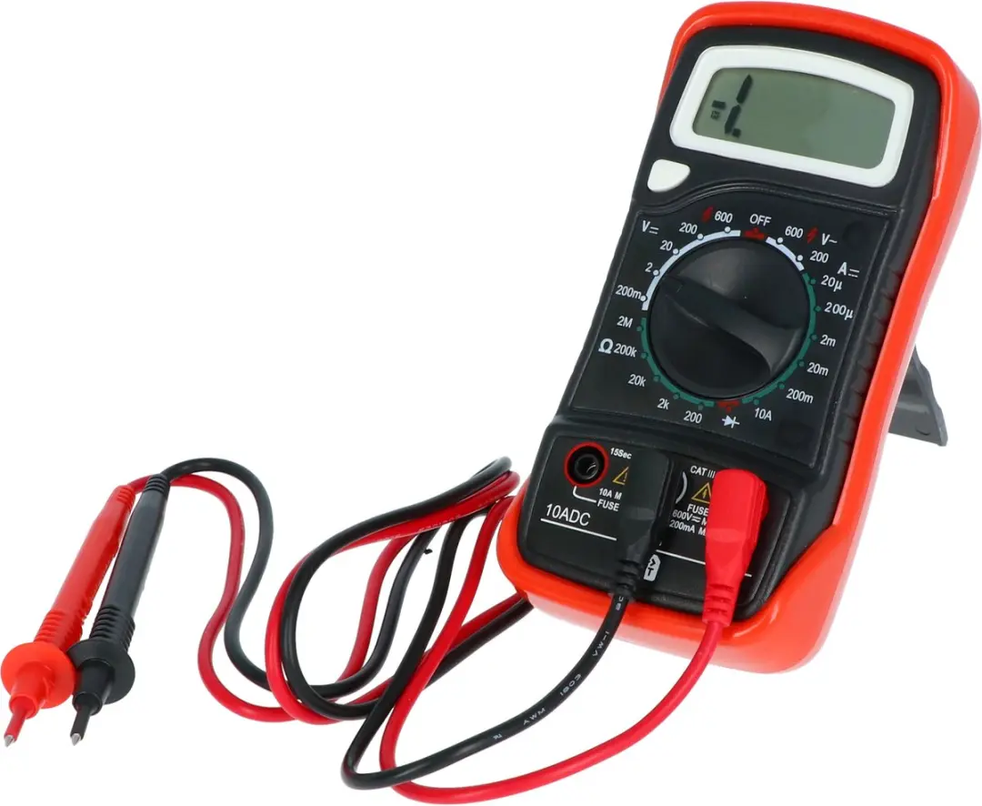 Carpoint Digitale Multimeter 678207 - Rood