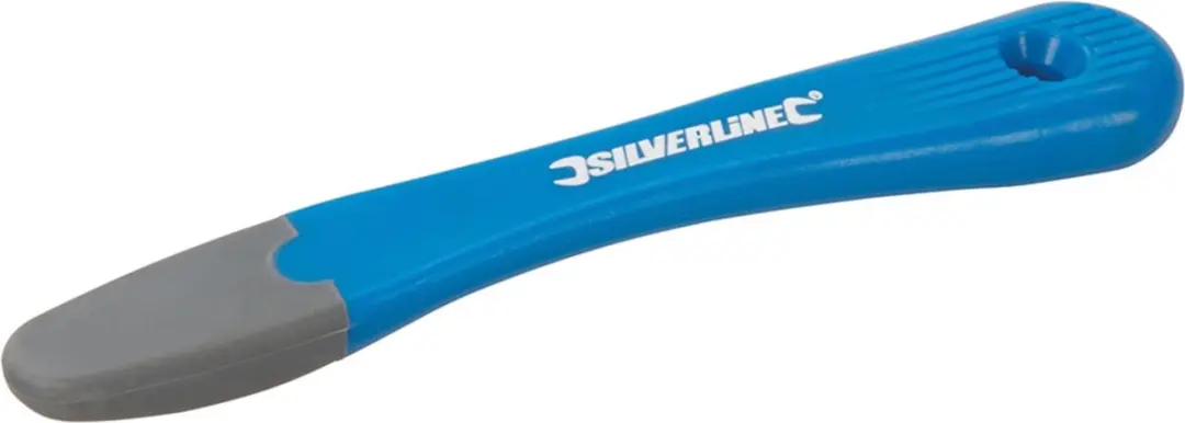 Silverline Siliconenstrijker 145mm - Hout