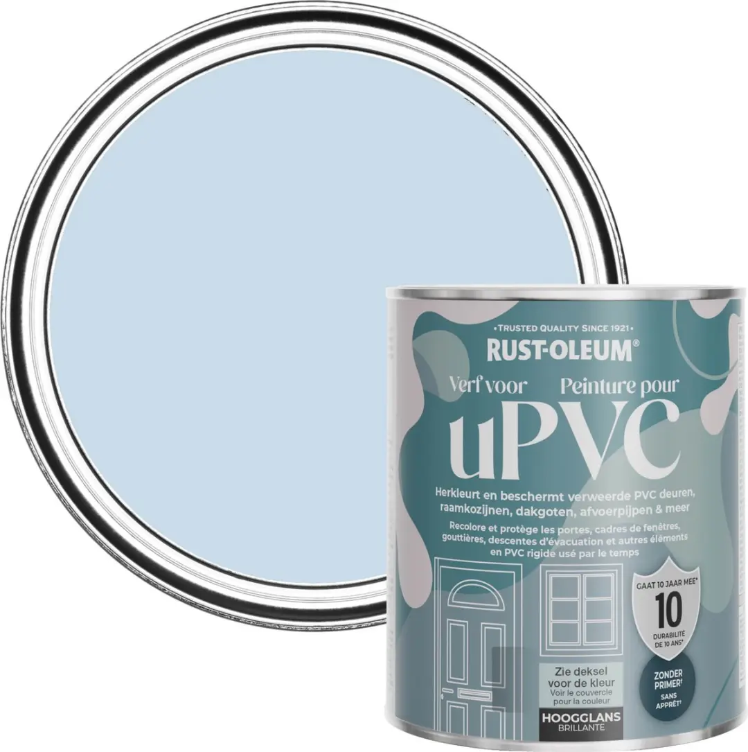 Rust-Oleum Lichtblauw Verf voor PVC 750ml