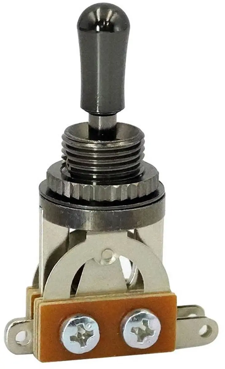 Boston SW-20-BN2 3-weg Toggle Switch met Zwarte Hardware