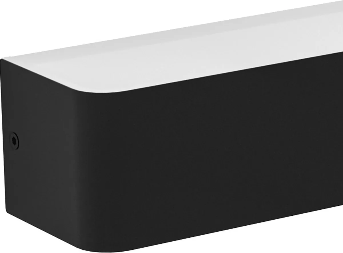 Eglo Sania 5 Wandlamp 62cm - Zwart/Wit