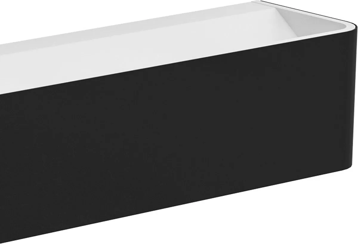 Eglo Sania 5 Wandlamp 62cm - Zwart/Wit