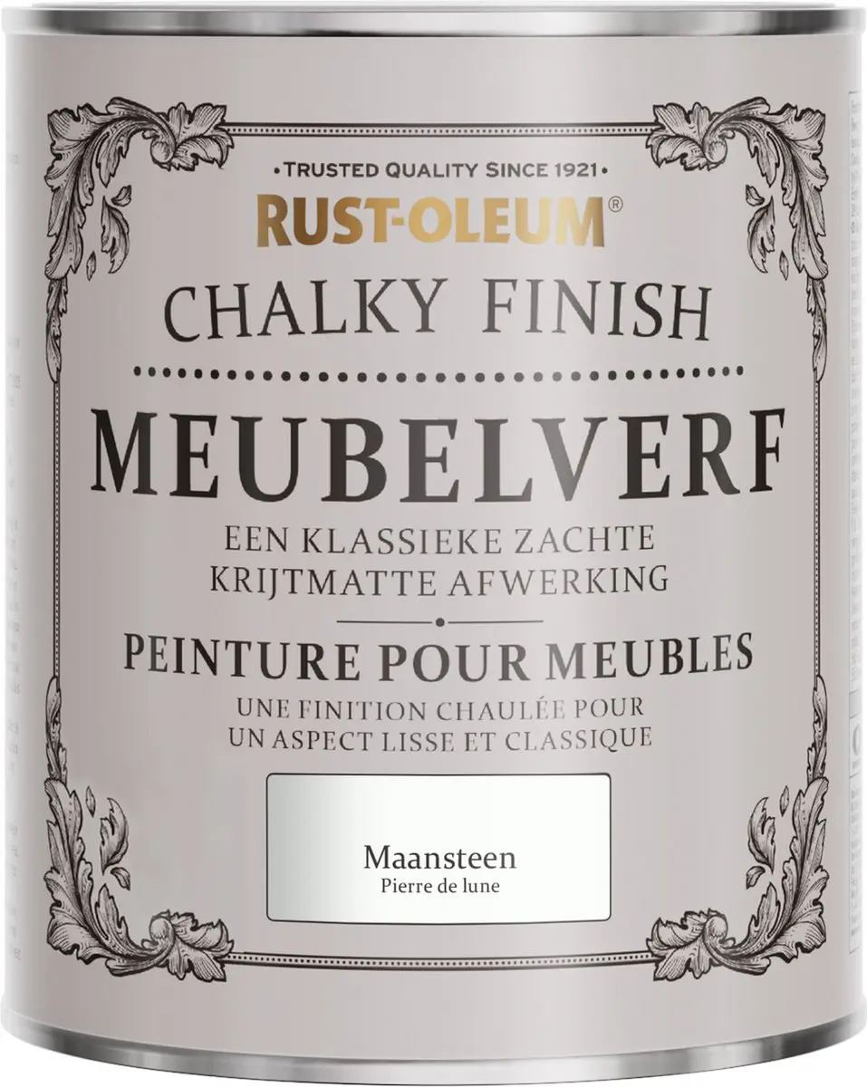 Rust-Oleum Gebroken wit Chalky Finish Meubelverf 750ml - Maansteen