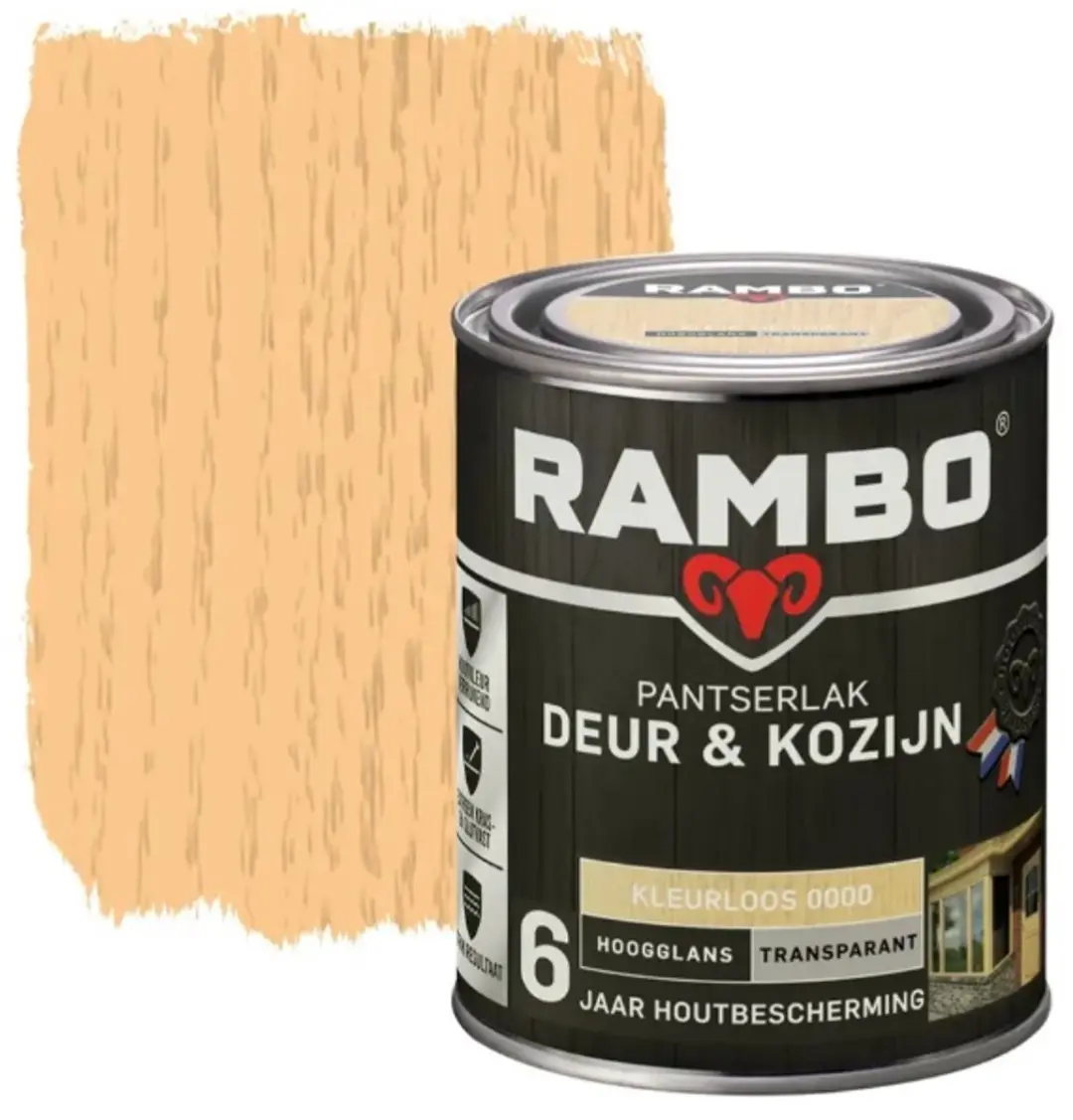 Rambo Pantserlak Deur en Kozijn 2.25L