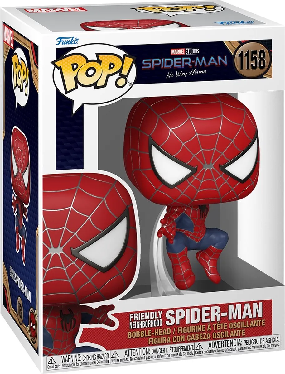 Funko Pop! Spider-Man Leaping 67607 - 9cm
