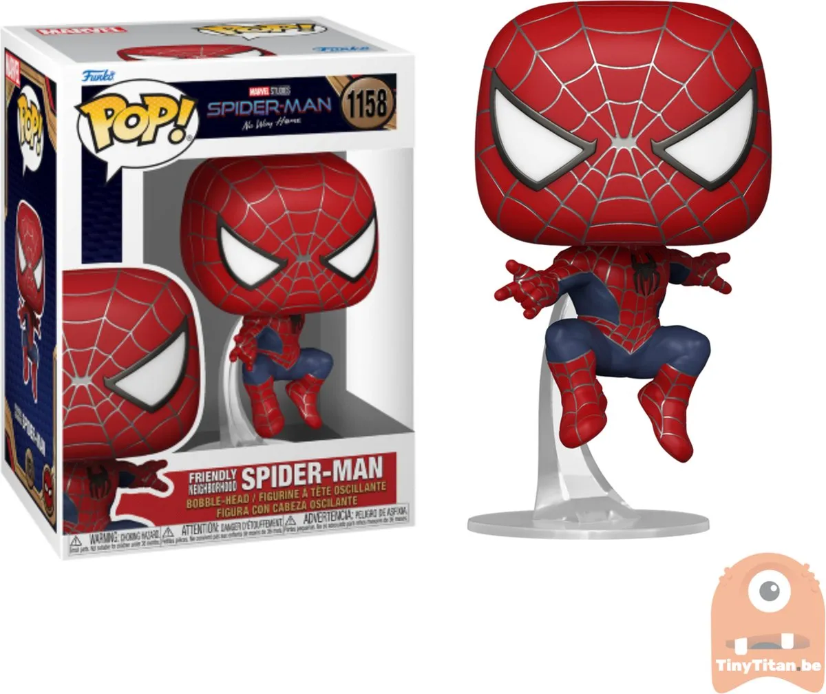 Funko Pop! Spider-Man Leaping 67607 - 9cm