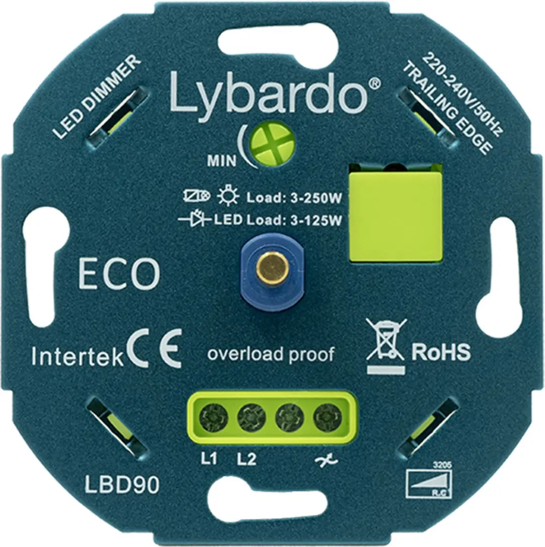 Lybardo LED Dimmer Inbouw 0-125W