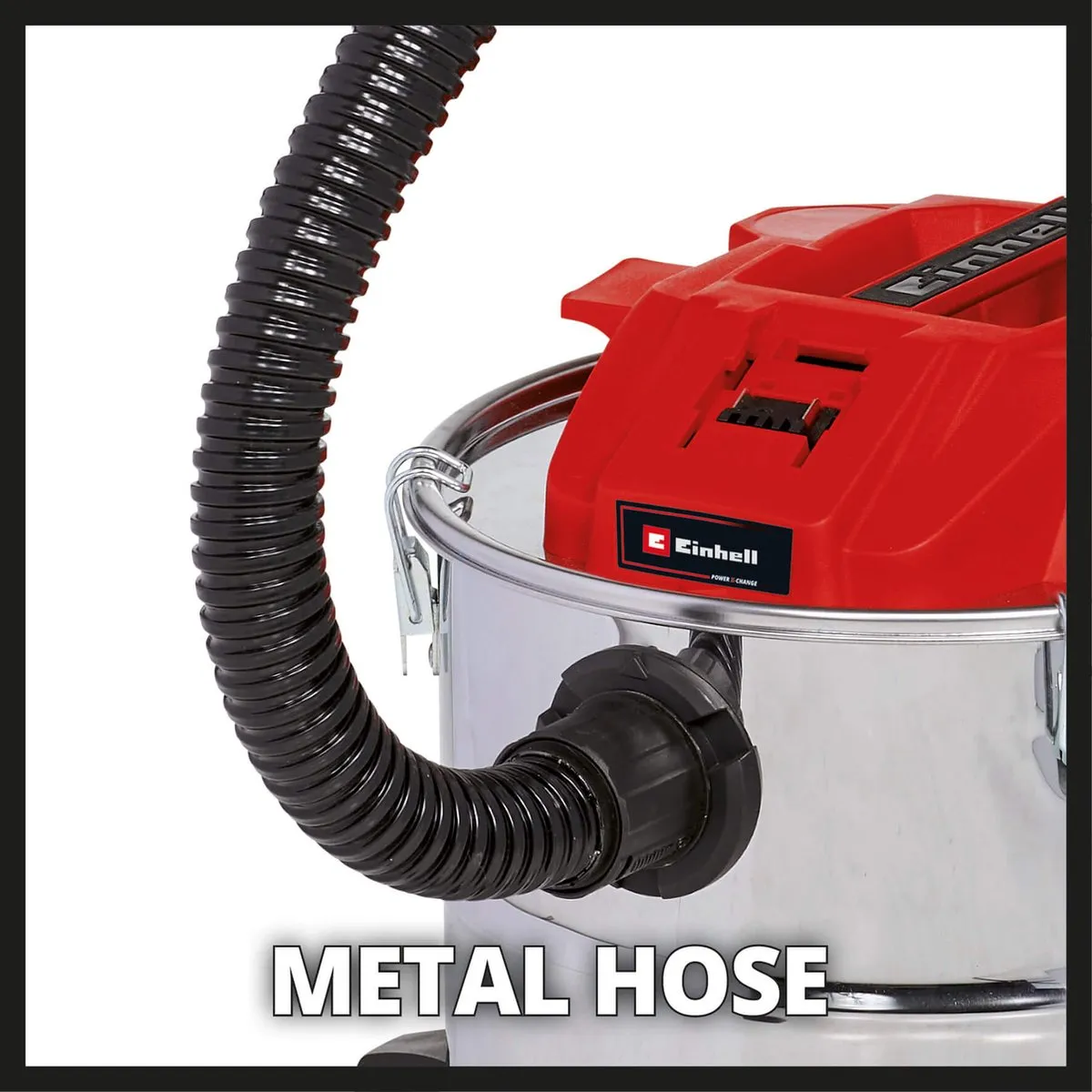 Einhell TE-AV 18/15 Li C Solo Accu Stofzuiger 15L - 100 mbar