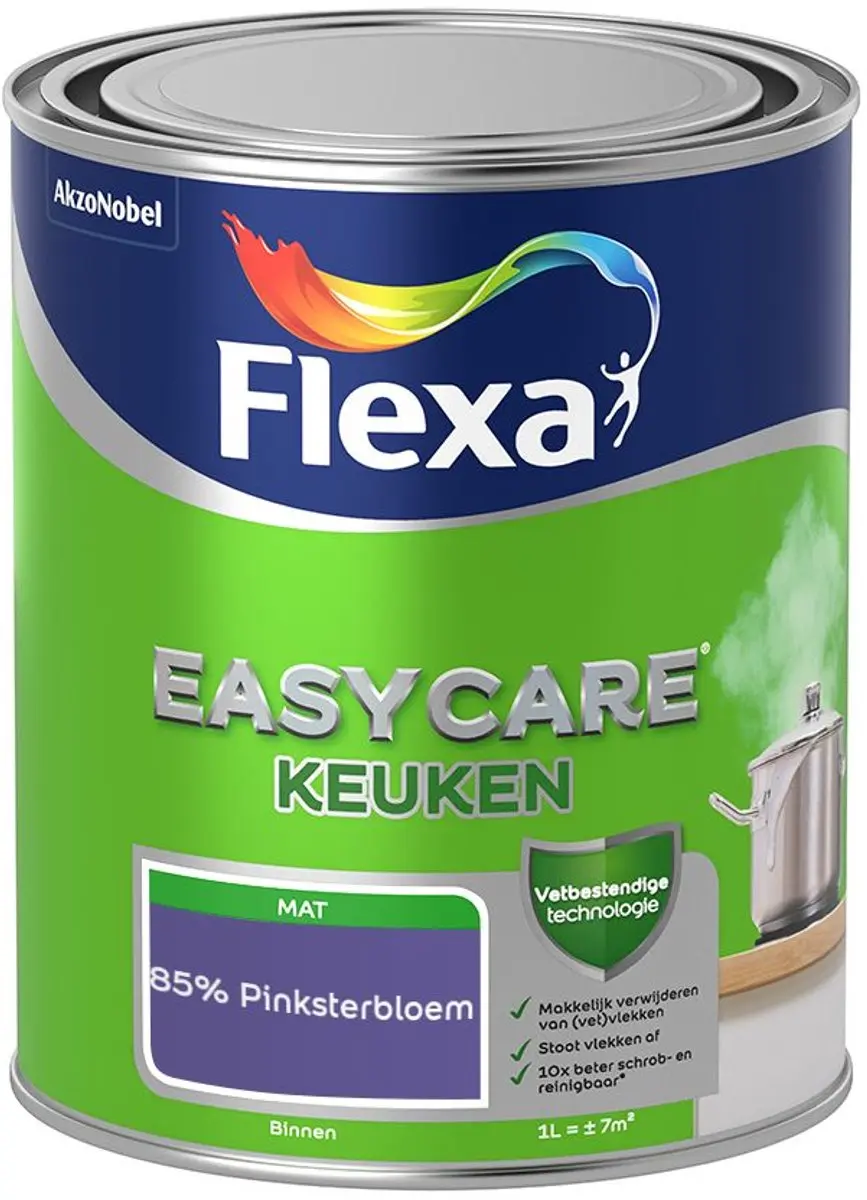 Flexa Easycare Keukenverf 85% Pinksterbloem - 1L