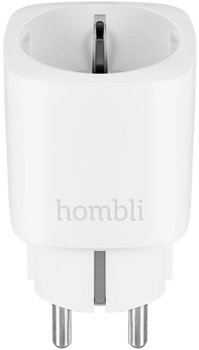 Hombli Slimme Stekker - Wifi Stopcontact - Energiemeter - Zwart