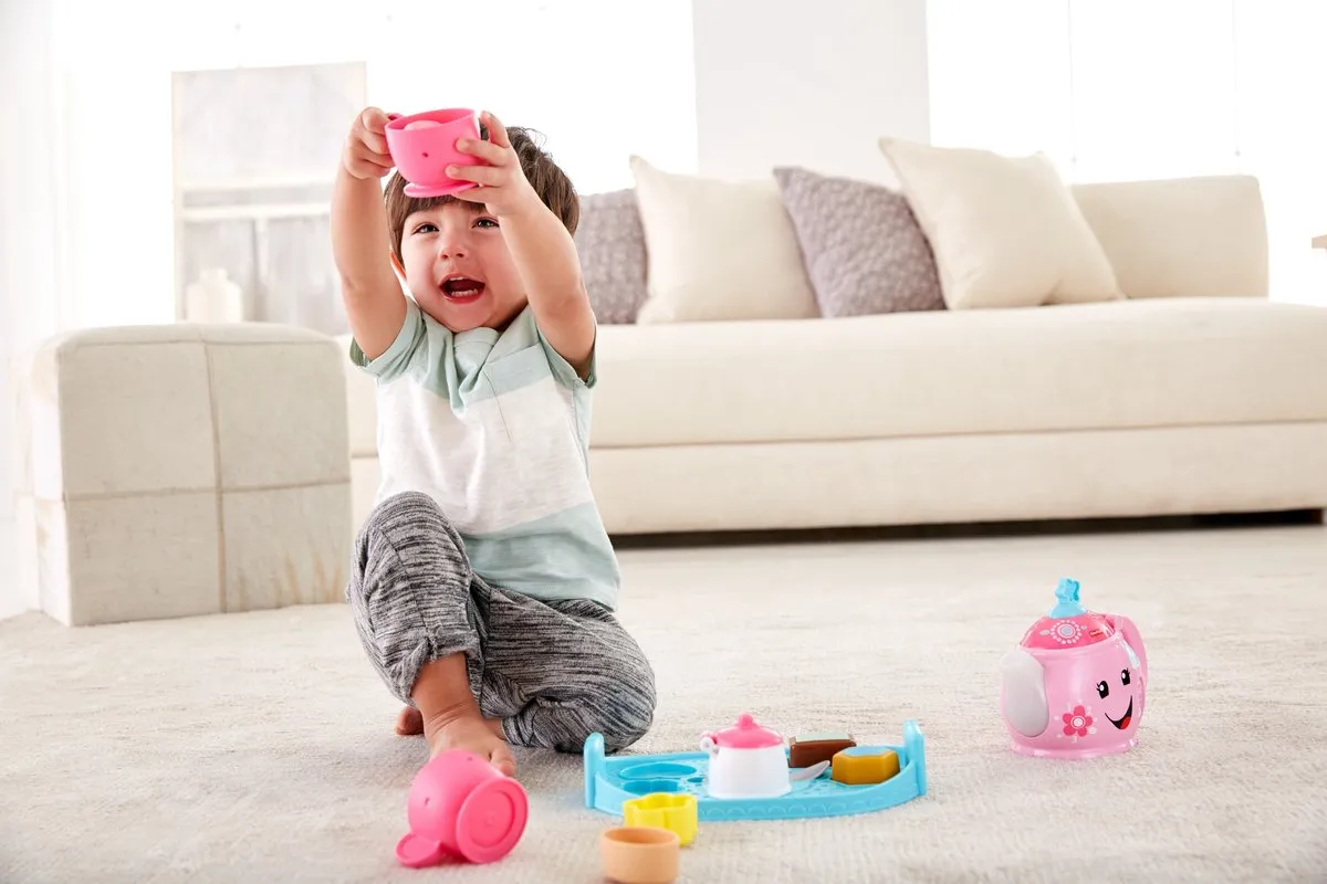 Fisher Price Leerplezier Goede Manieren Theeservies - Roze