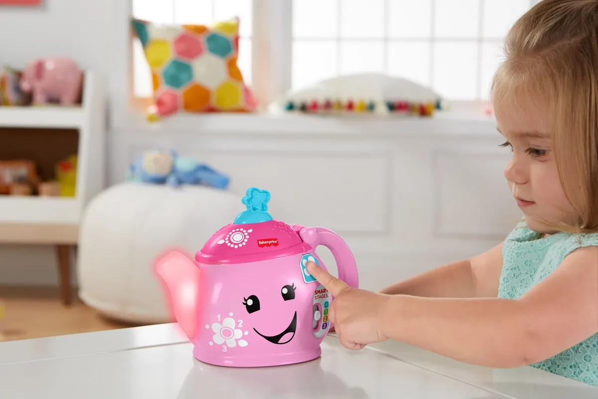 Fisher Price Leerplezier Goede Manieren Theeservies - Roze