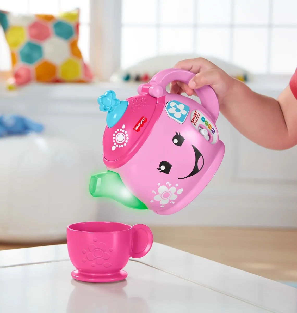 Fisher Price Leerplezier Goede Manieren Theeservies - Roze