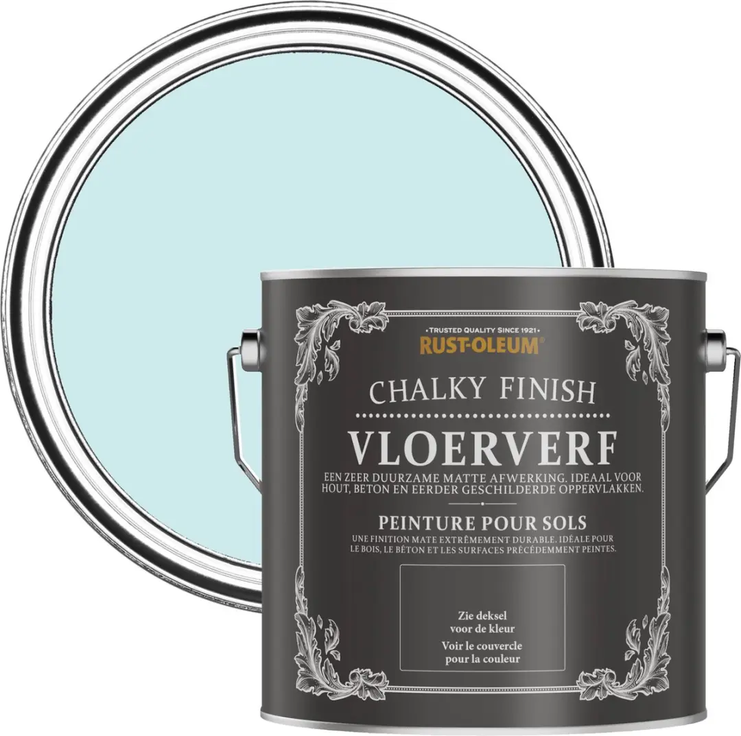 Rust-Oleum Blauw Vloerverf Eucalyptus 2,5L