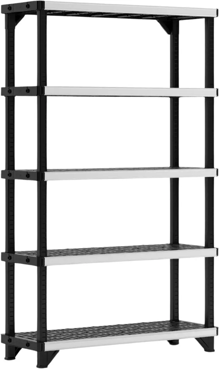 Keter Fused Stellingkast 5 Planken 45,7x122x197,2cm