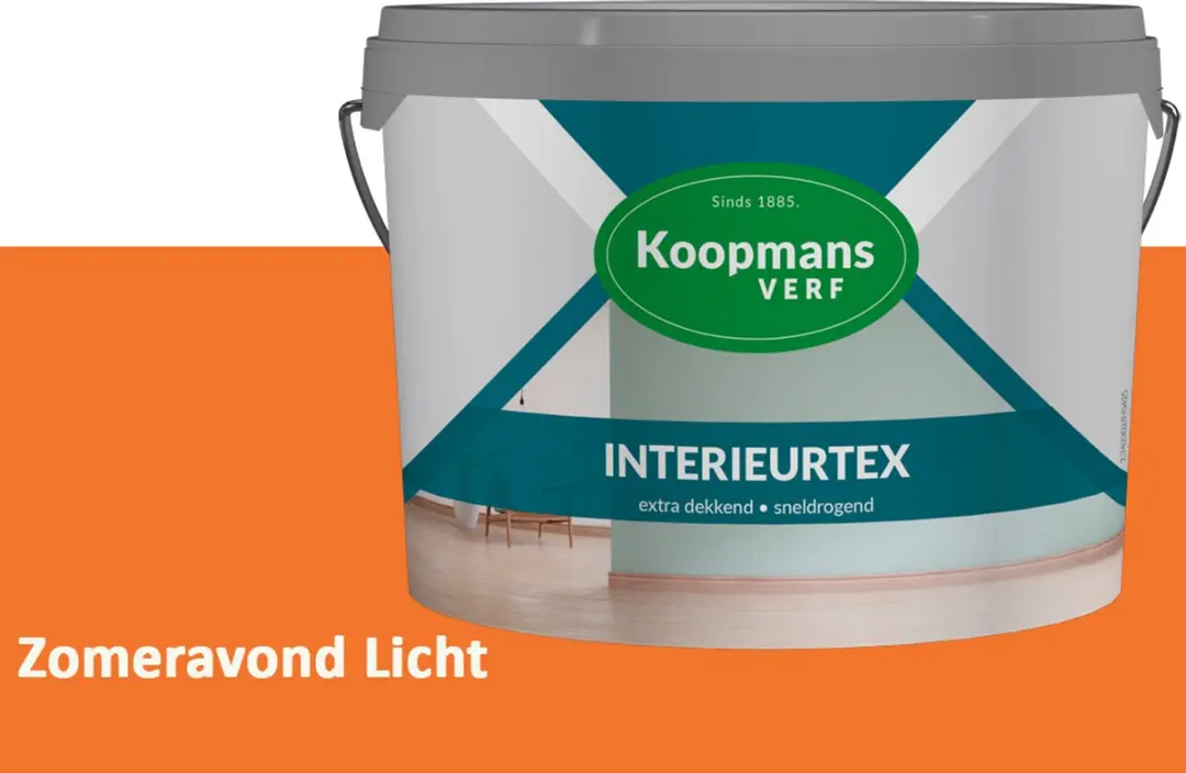 Koopmans Interieurtex Matte Muurverf Zomeravond Licht 2,5L