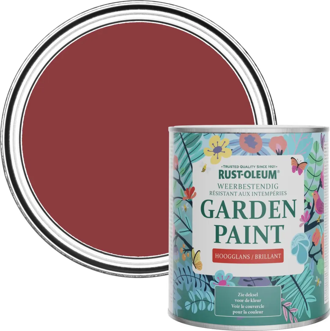 Rust-Oleum Imperium Rood Tuinverf 750ml